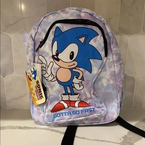 Sonic the hedgehog mini backpack
